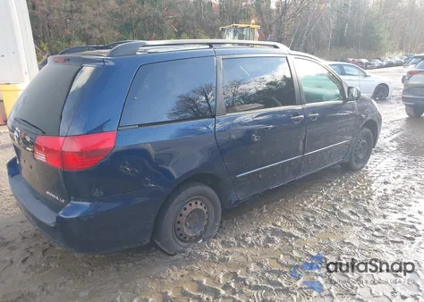 2004 Toyota Sienna Le из США, поврежденный, VIN 5TDZA23C14S050107